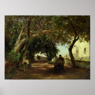 Italian Cloisters Poster