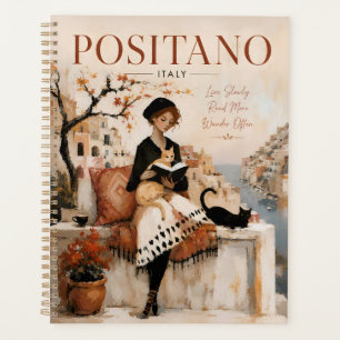 Italian Coastal Travel Art Planner