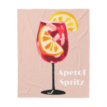 Italian Cocktail Happy Hour Vintage Retro Abstract