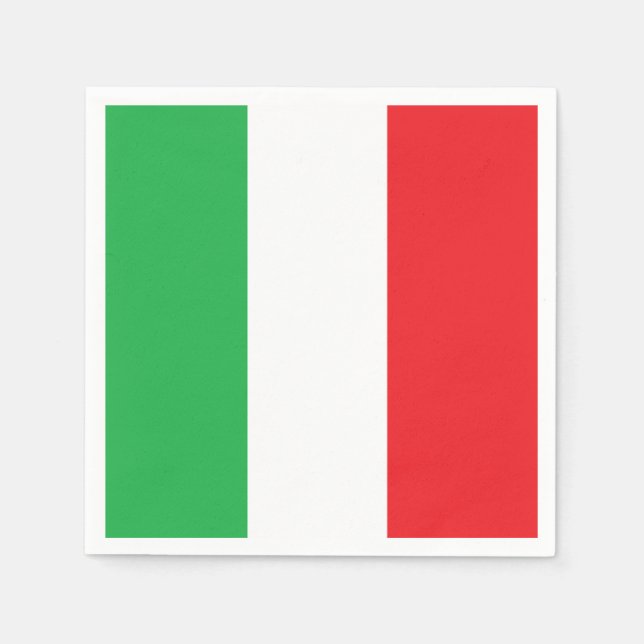 "Italian Colours" Paper Napkins (Front)