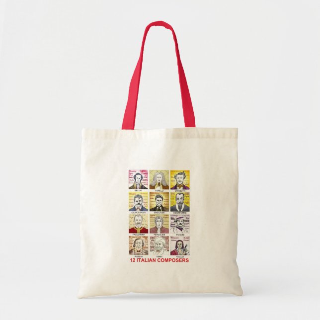 Italian composers bag (Front)