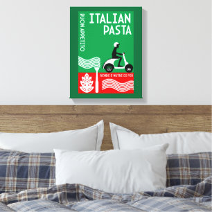 Italian Cook Canvas Print