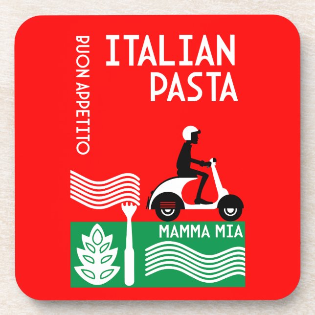 Italian Cook Coaster (Front)