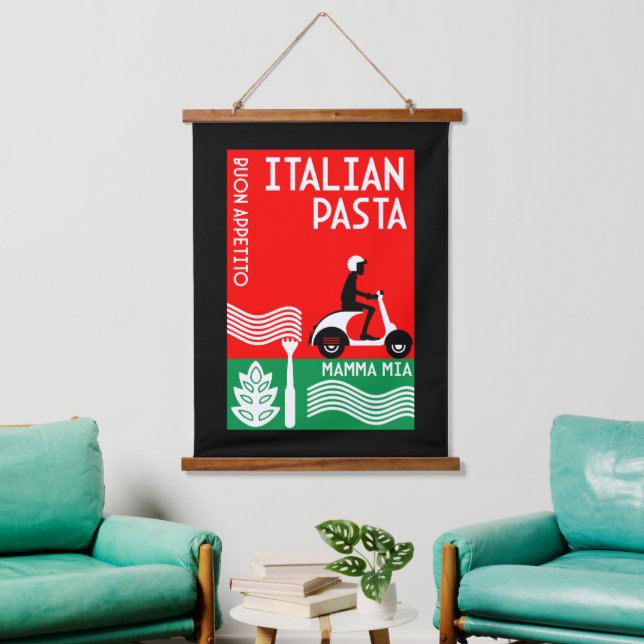 Italian Cook Hanging Tapestry (Living Room)