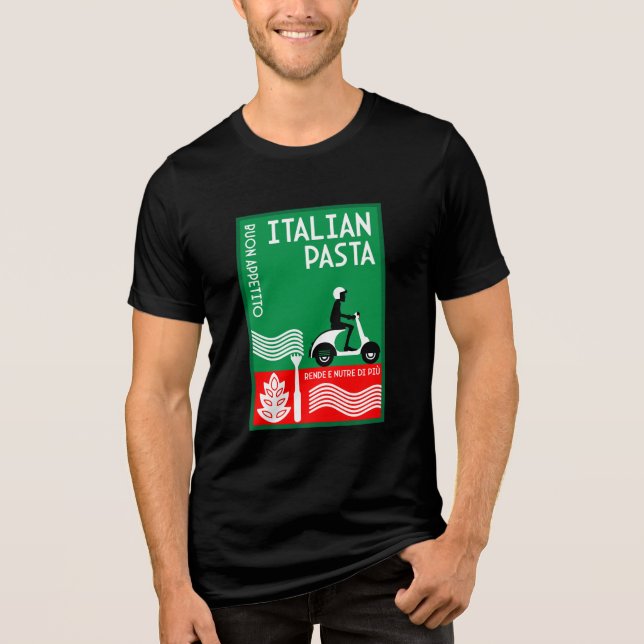 Italian Cook Tri-Blend Shirt (Front)