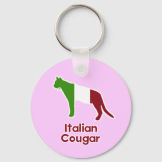 Italian Cougar Key Ring