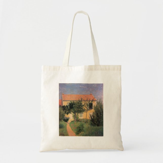 Italian Country House With a Red Roof Tote Bag (Front)