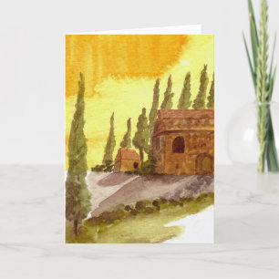 Italian Countryside Series Thank You Card