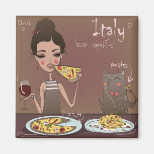 Italian Cuisine Magnet