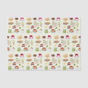 Italian Desserts Sweets Tissue Paper