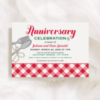 Italian Dinner Anniversary Celebration