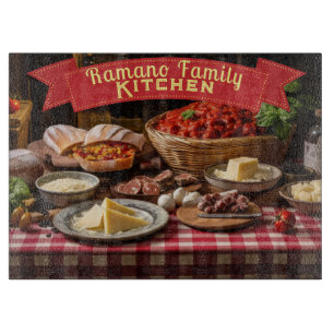 Italian Dinner Cutting Board