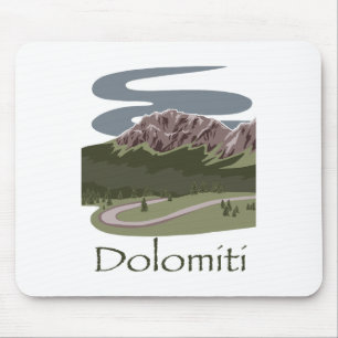 Italian Dolomites Hiking Design Travel The Alps Ap Mouse Mat