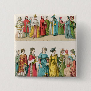 Italian Dress 15 Cm Square Badge