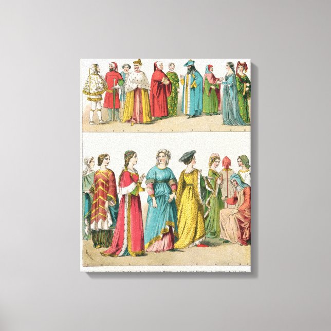 Italian Dress Canvas Print (Front)