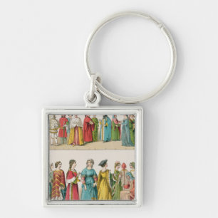 Italian Dress Key Ring