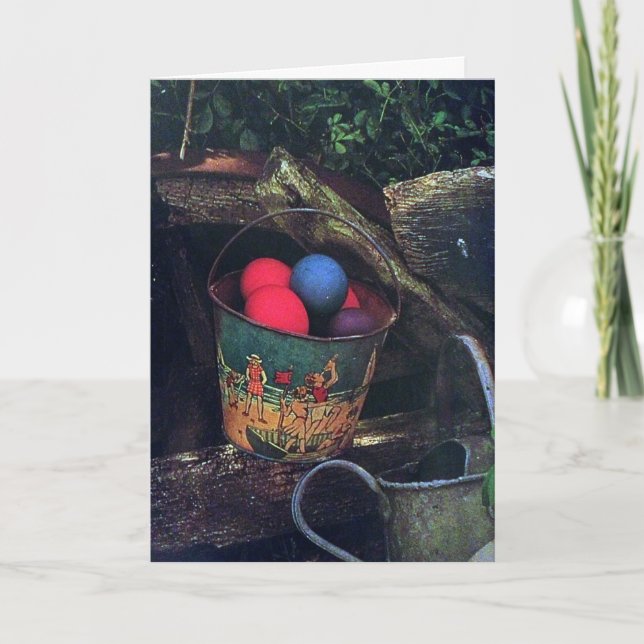 ITALIAN EASTER GREETINGS "BUONA PASQUA" HOLIDAY CARD (Front)