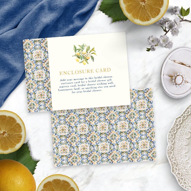 Italian Enclosure Card (Italian Enclosure Card
)