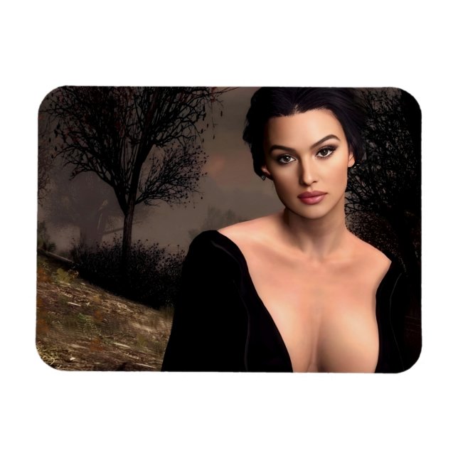 Italian Fall flexible photo magnet (Horizontal)