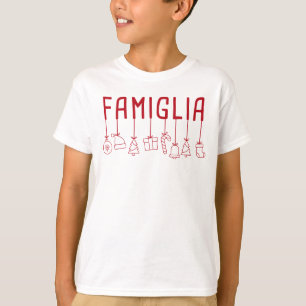 Italian Famiglia - Matching Family Christmas  T-Sh T-Shirt