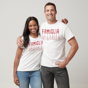 Italian Famiglia - Matching Family Christmas  T-Shirt