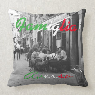 Italian Family Pillow - Famiglia Accent Pillow