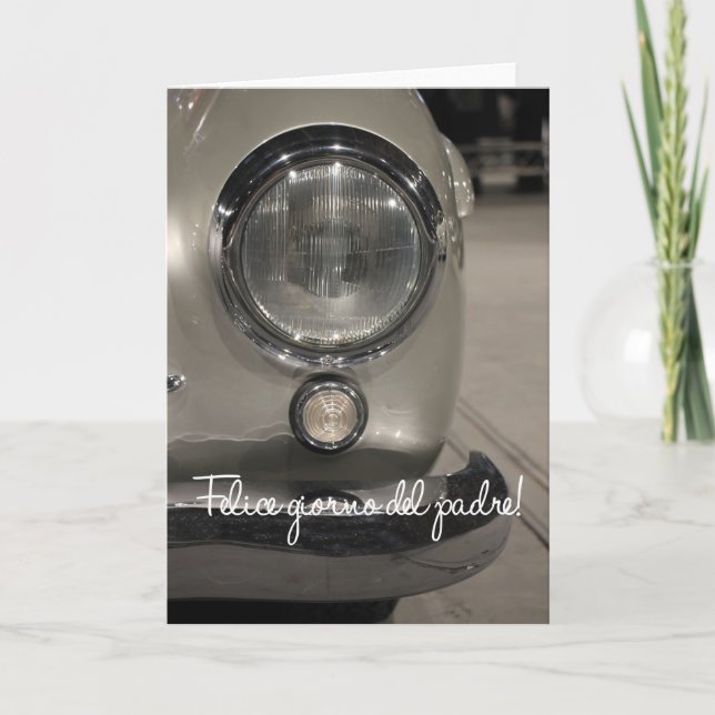 Italian Father's Day Card (Front)