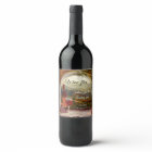 Italian Fine Art Tuscan Wine Label