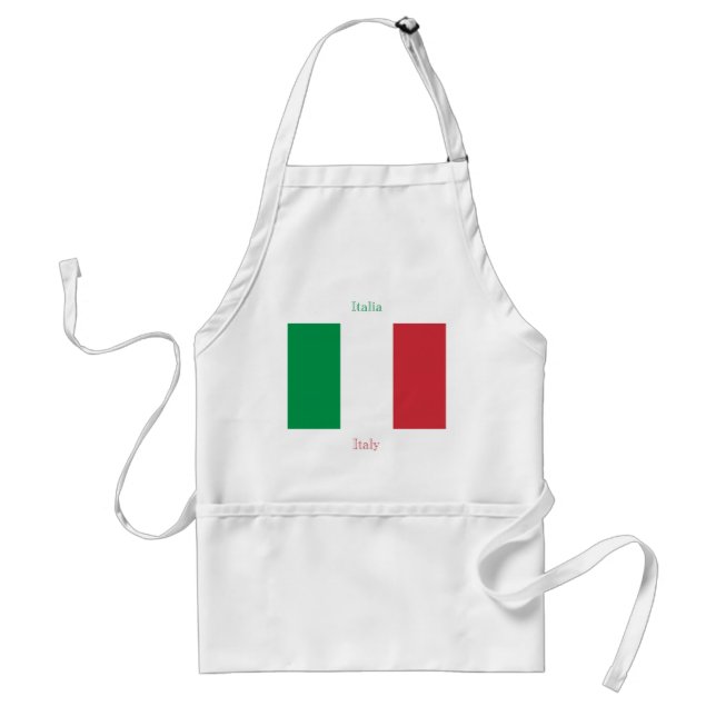 Italian flag Apron (Front)