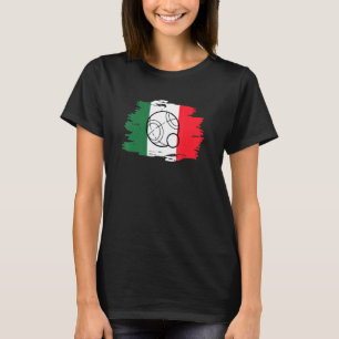 Italian Flag Bocce Ball Design Bocce Ball Tourname T-Shirt