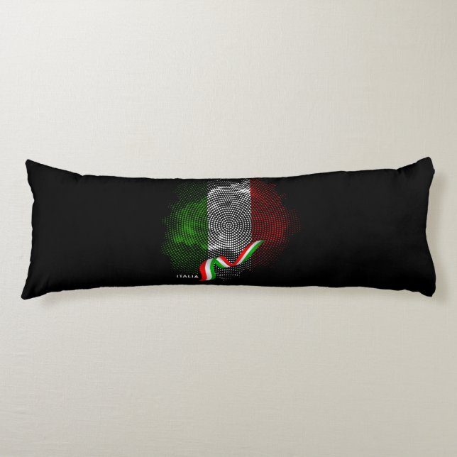 Italian flag body cushion (Front)