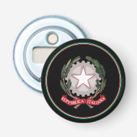 Italian Flag Bottle Opener, Italy Emblem / Party