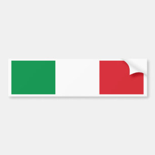 Italian Flag Bumper Sticker