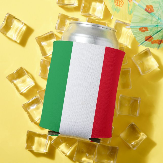 Italian Flag Can Cooler (In Situ Summer)