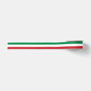 Italian Flag Colours 1.5" Grosgrain Ribbon