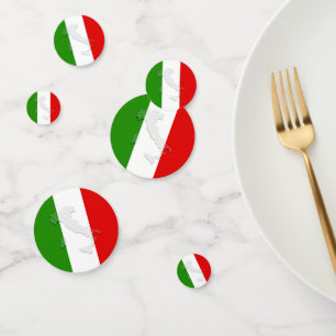 Italian flag confetti
