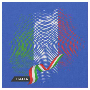 Italian flag fabric
