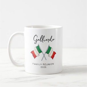 Italian Flag Family Reunion  Coffee Mug
