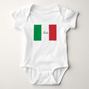 Italian Flag - Flag of Italy - Italia Baby Bodysuit