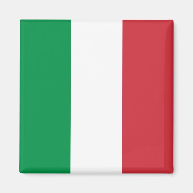 Italian Flag, flag of italy, italia Magnet (Front)