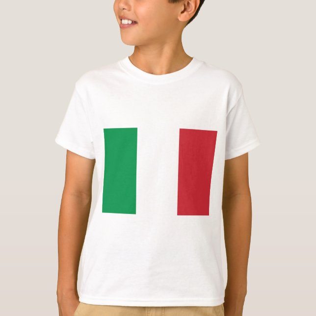 Italian Flag - Flag of Italy - Italia T-Shirt (Front)