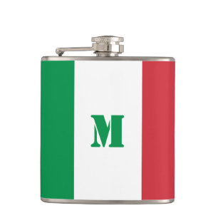 Italian flag Flask