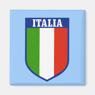 Italian Flag Fridge Magnet