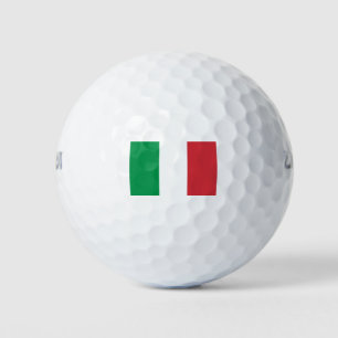 Italian flag golf balls