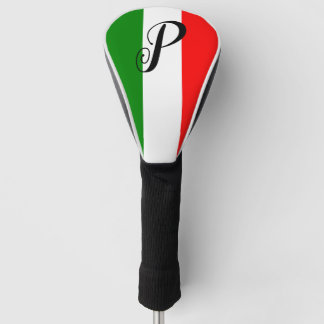 Italian Flag Golf Head Cover