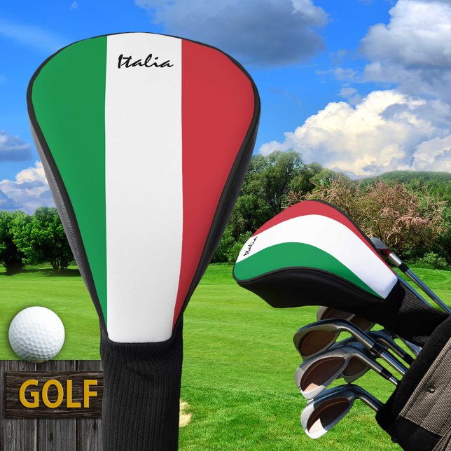 Italian Flag & Golf Italy sports Covers /clubs (Creator Uploaded)