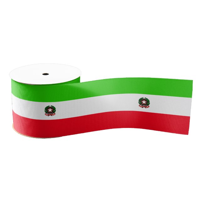 Italian flag grosgrain ribbon (Spool)