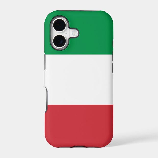 Italian Flag iPhone 5 Case-Mate Barely There™ (Back)