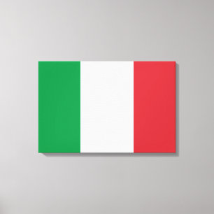 Italian Flag (Italy) Canvas Print