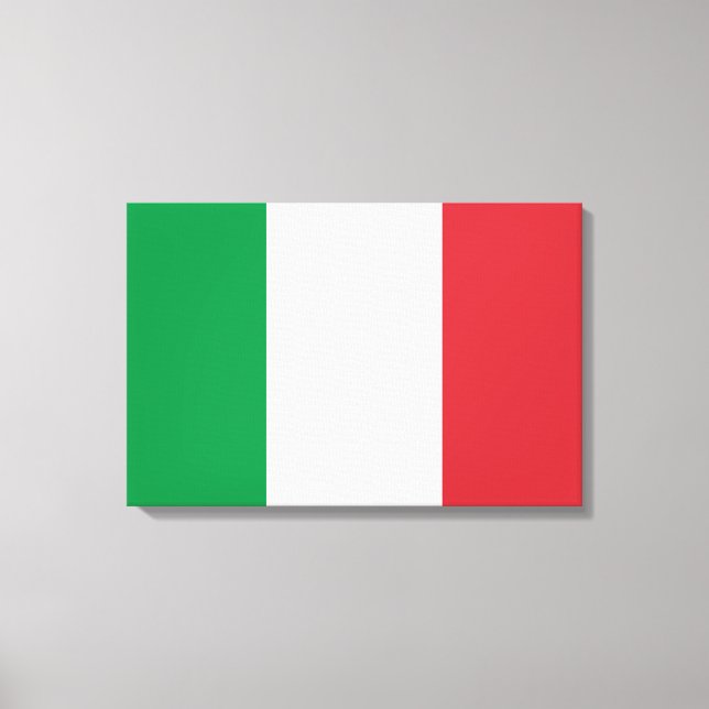 Italian Flag (Italy) Canvas Print (Front)